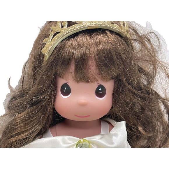 Disney CLASSIC BELLE IN YELLOW GOWN Precious Moments Doll Beauty & The Beast - Picture 2 of 16